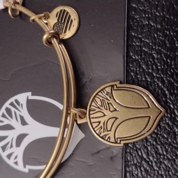 Alex and Ani Gold Charm Bracelet - Picture 2 of 3